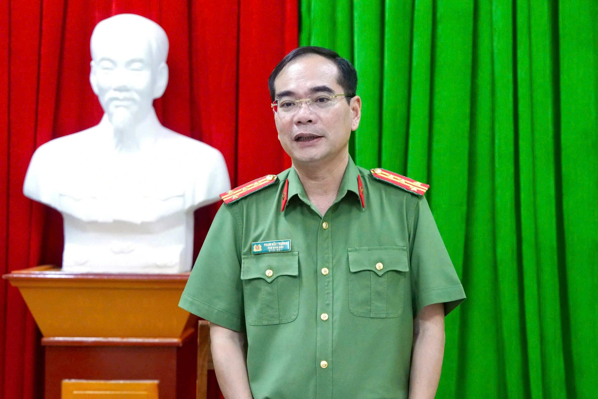 Nghệ An: Đại tá Phạm Hữu Trường, Phó Giám đốc Công an tỉnh làm việc với Hội Cựu CAND tỉnh
