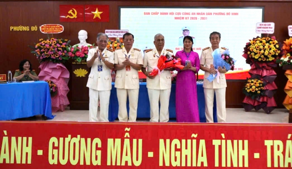 Khánh Hòa: Thành lập Hội Cựu CAND phường Đô Vinh, nhiệm kỳ 2026 - 2031