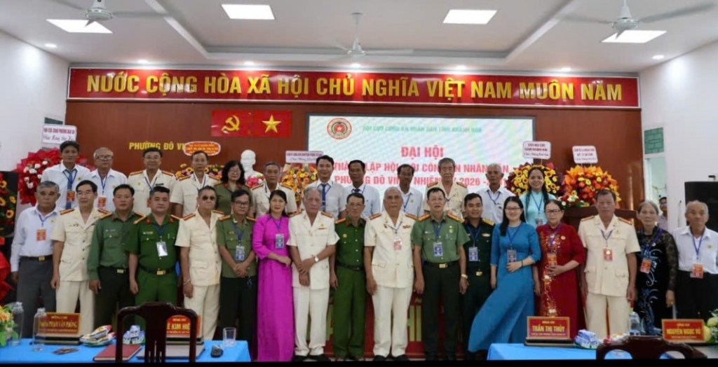 Khánh Hòa: Thành lập Hội Cựu CAND phường Đô Vinh, nhiệm kỳ 2026 - 2031