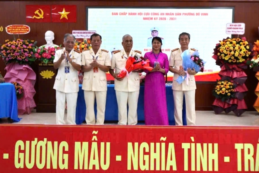 Khánh Hòa: Thành lập Hội Cựu CAND phường Đô Vinh, nhiệm kỳ 2026 - 2031