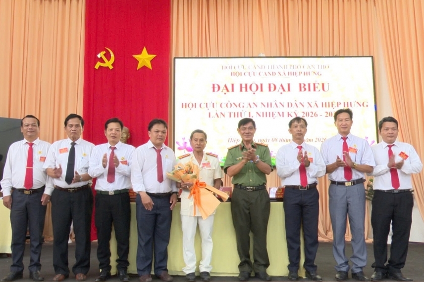 Cần Thơ: Thành lập Hội Cựu CAND xã Hiệp Hưng, nhiệm kỳ 2026 - 2031