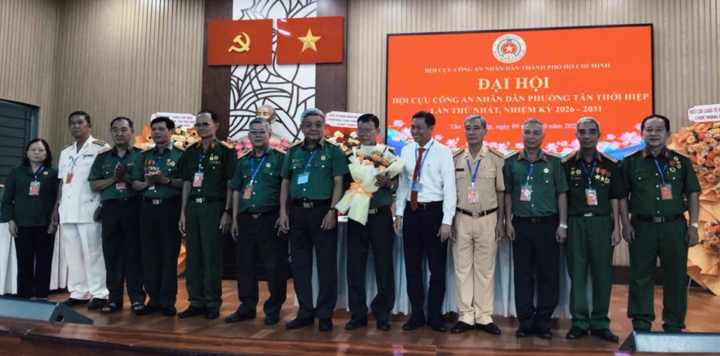 TP.HCM: Thành lập Hội Cựu CAND phường Tân Thới Hiệp, nhiệm kỳ 2026 - 2031