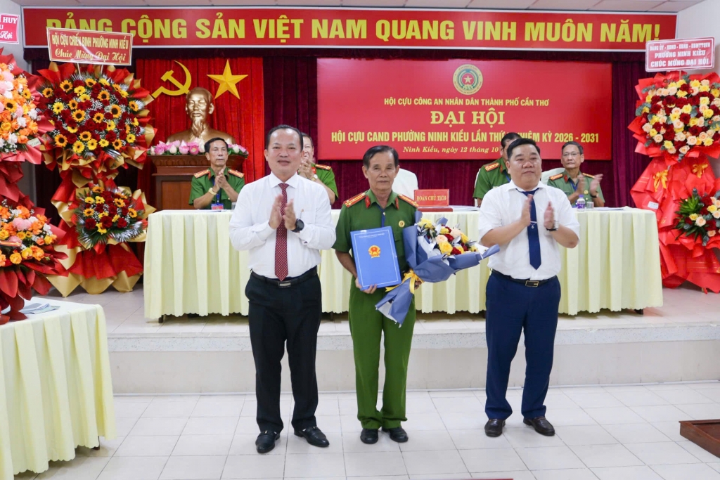 Cần Thơ: Thành lập Hội CAND phường Ninh Kiều, nhiệm kỳ 2026 - 2031