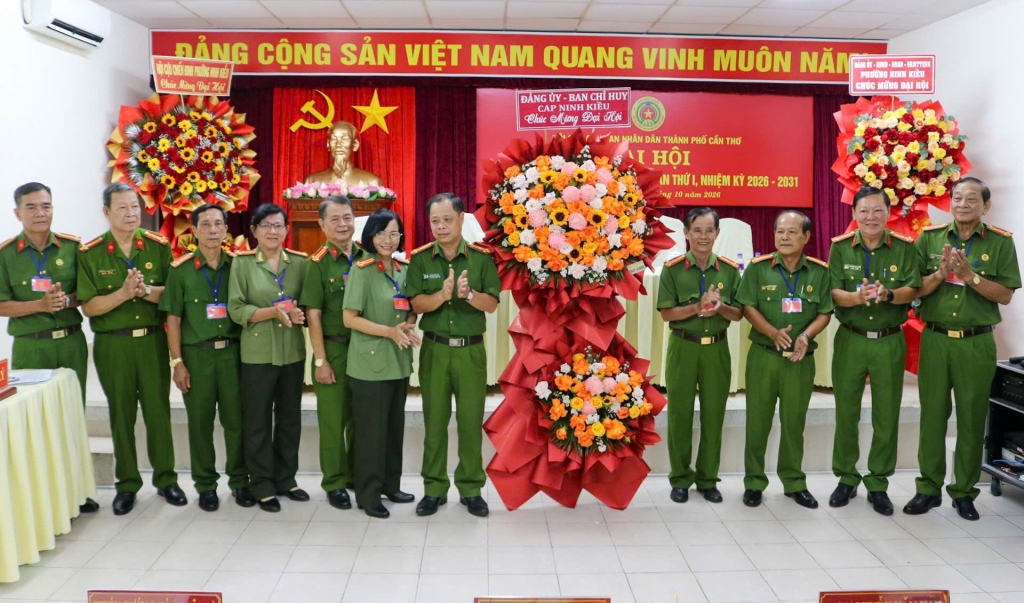 Cần Thơ: Thành lập Hội CAND phường Ninh Kiều, nhiệm kỳ 2026 - 2031