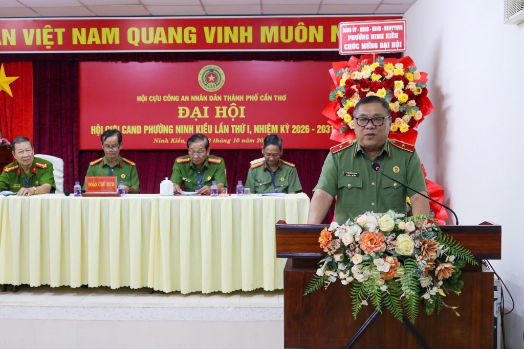 Cần Thơ: Thành lập Hội CAND phường Ninh Kiều, nhiệm kỳ 2026 - 2031