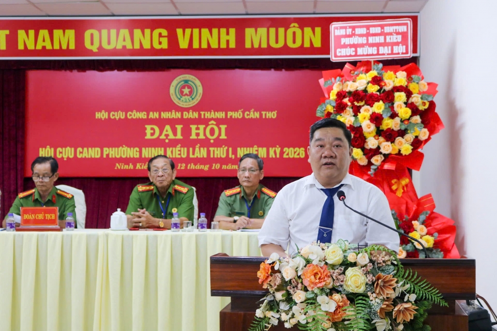 Cần Thơ: Thành lập Hội CAND phường Ninh Kiều, nhiệm kỳ 2026 - 2031