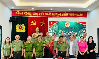 Hội Cựu CAND Việt Nam gặp mặt, chúc mừng Ngày Doanh nhân Việt Nam 13/10
