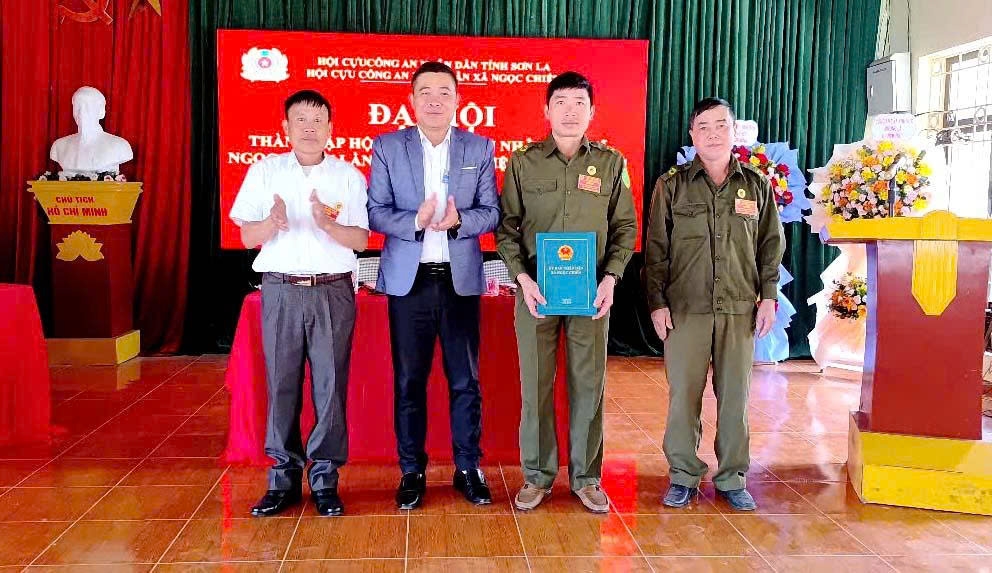 Sơn La: Thành lập Hội Cựu CAND xã Ngọc Chiến, nhiệm kỳ 2026 - 2031