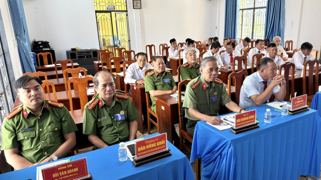 Cần Thơ: Thành lập Hội Cựu CAND xã Thạnh An, nhiệm kỳ 2026 - 2031