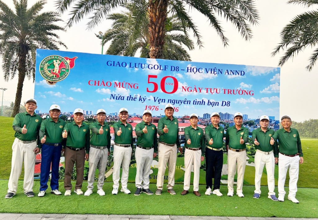 50 năm D8 Đại học An ninh nhân dân - Tự hào một khóa học