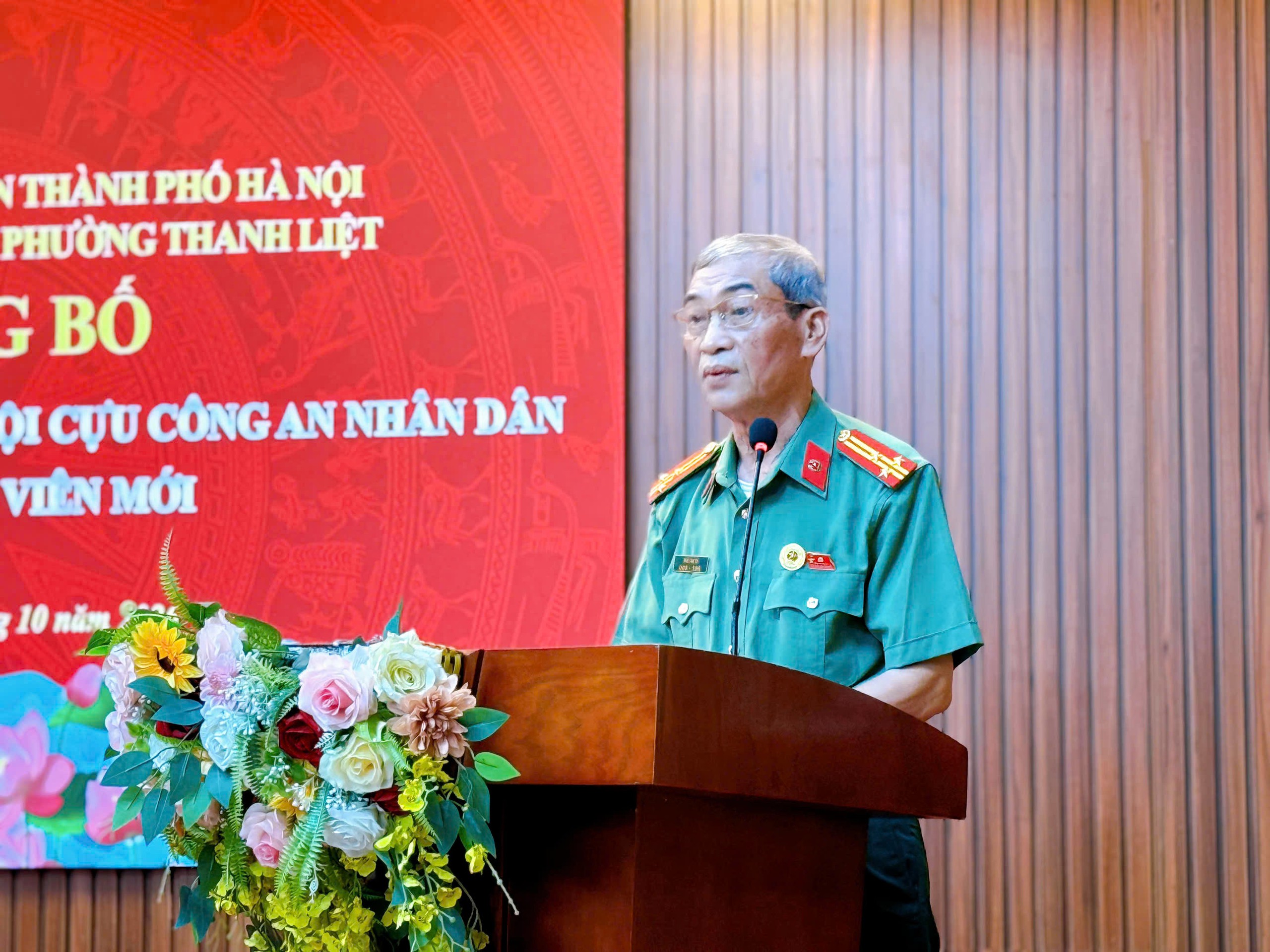 Hội Cựu CAND phường Thanh Liệt thành lập các Chi hội trực thuộc