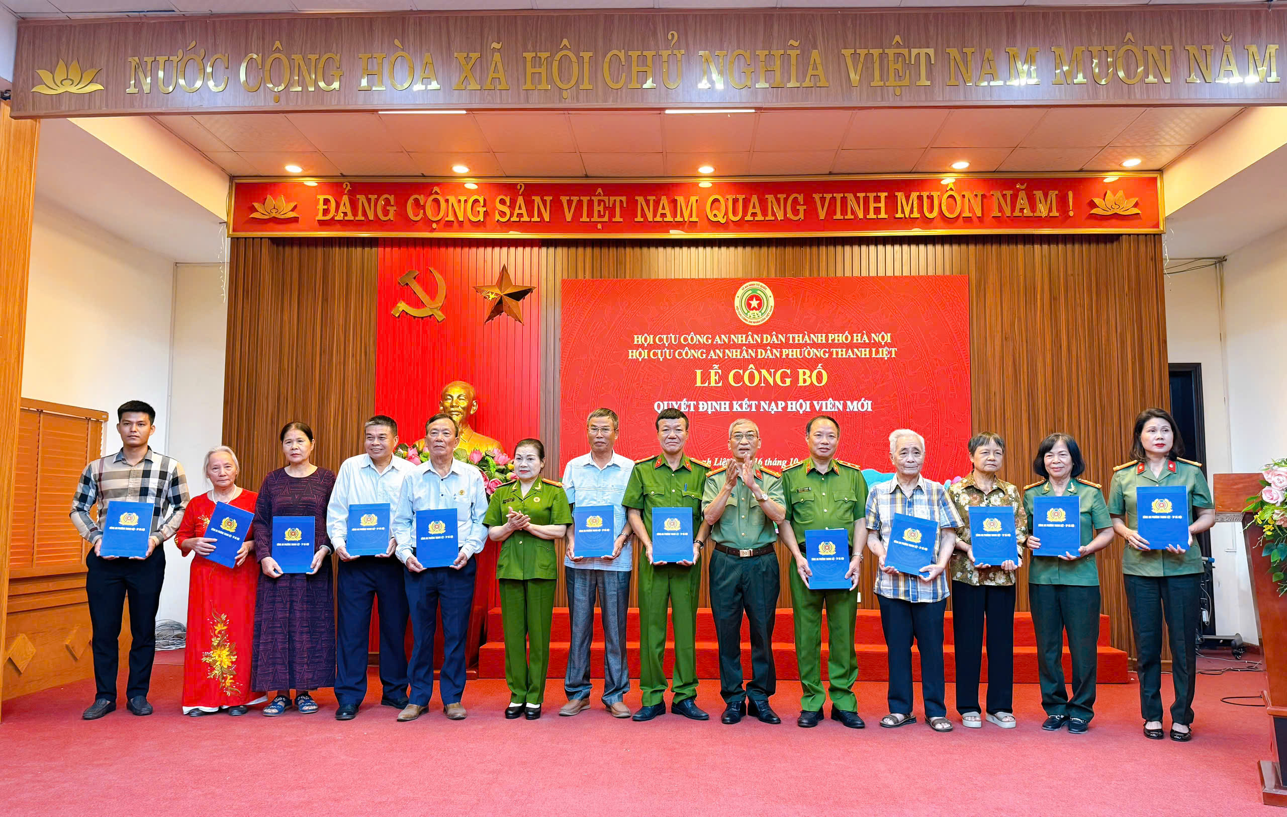 Hội Cựu CAND phường Thanh Liệt thành lập các Chi hội trực thuộc