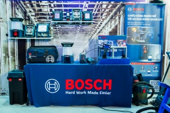 Bosch giới thiệu nhiều giải pháp công nghệ mới cho người dùng chuyên nghiệp tại Việt Nam