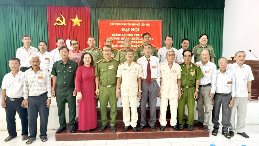 Cần Thơ: Thành lập Hội Cựu CAND phường Phước Thới, nhiệm kỳ 2026 - 2031
