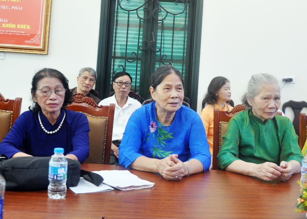 Ban Liên lạc Công an Chi viện chiến trường Miền Nam gặp mặt kỷ niệm 96 năm Ngày Phụ nữ Việt Nam