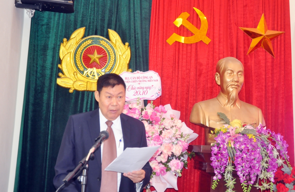 Ban Liên lạc Công an Chi viện chiến trường Miền Nam gặp mặt kỷ niệm 96 năm Ngày Phụ nữ Việt Nam