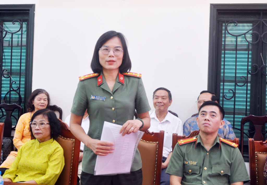 Ban Liên lạc Công an Chi viện chiến trường Miền Nam gặp mặt kỷ niệm 96 năm Ngày Phụ nữ Việt Nam