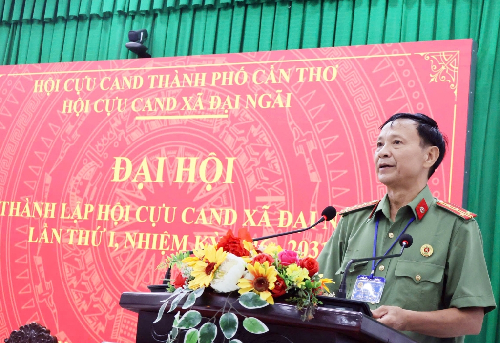 Cần Thơ: Thành lập Hội Cựu CAND xã Đại Ngãi, nhiệm kỳ 2026 - 2031