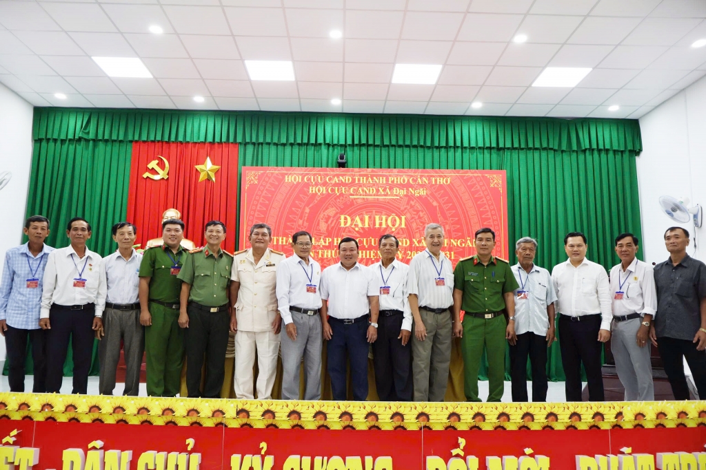 Cần Thơ: Thành lập Hội Cựu CAND xã Đại Ngãi, nhiệm kỳ 2026 - 2031