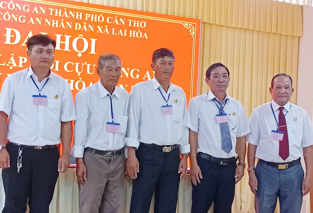 Cần Thơ: Thành lập Hội Cựu CAND xã Lai Hòa, nhiệm kỳ 2026 - 2031