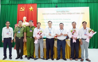 Cần Thơ: Thành lập Hội Cựu CAND xã Đại Ngãi, nhiệm kỳ 2026 - 2031