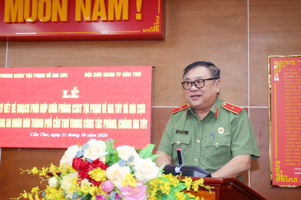 Phát huy vai trò của hơn 4.200 hội viên cựu CAND TP Cần Thơ trong trận tuyến phòng, chống ma túy