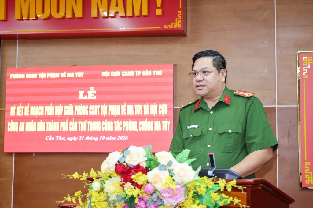 Phát huy vai trò của hơn 4.200 hội viên cựu CAND TP Cần Thơ trong trận tuyến phòng, chống ma túy