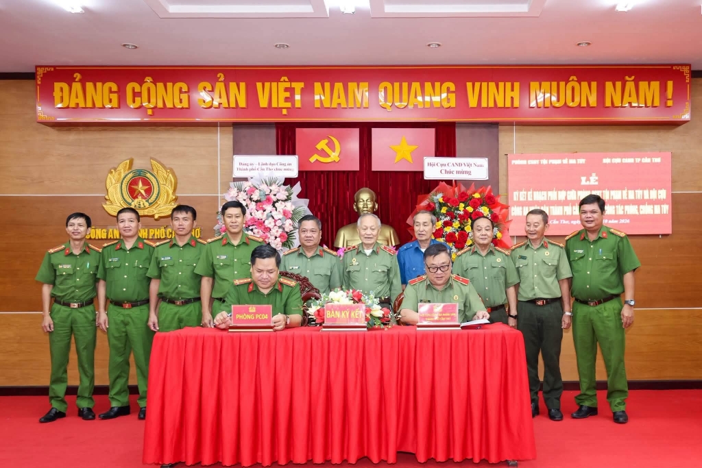 Phát huy vai trò của hơn 4.200 hội viên cựu CAND TP Cần Thơ trong trận tuyến phòng, chống ma túy