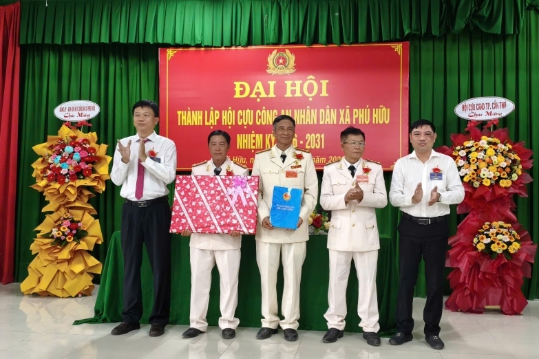 Cần Thơ: Thành lập Hội Cựu CAND xã Phú Hữu, nhiệm kỳ 2026 - 2031