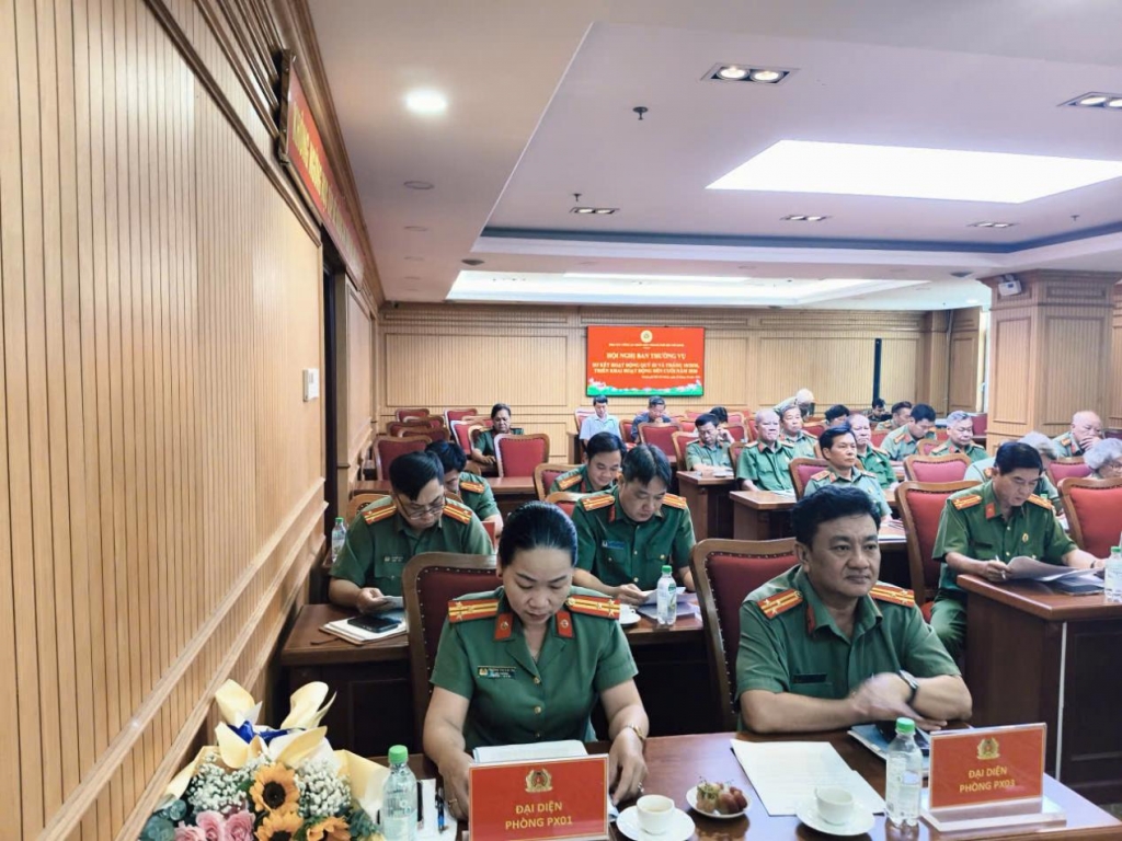 Hội Cựu CAND TP.HCM: Tăng cường phối hợp giữ gìn ANTT và đẩy mạnh phong trào thi đua quý 4/2026