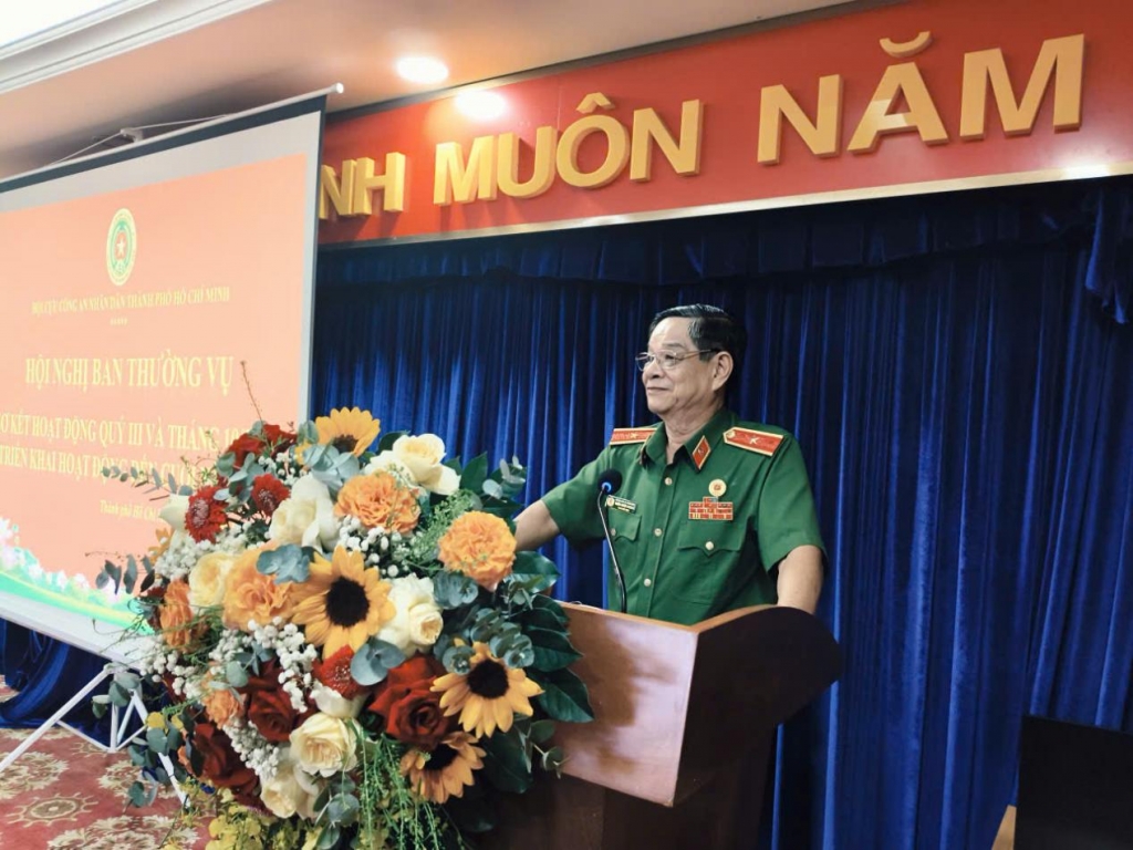 Hội Cựu CAND TP.HCM: Tăng cường phối hợp giữ gìn ANTT và đẩy mạnh phong trào thi đua quý 4/2026 Hội Cựu CAND TP.HCM: Tăng cường phối hợp giữ gìn ANTT và đẩy mạnh phong trào thi đua quý 4/2026