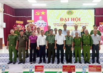 Cần Thơ: Thành lập Hội Cựu CAND xã Trường Long, nhiệm kỳ 2026 - 2031