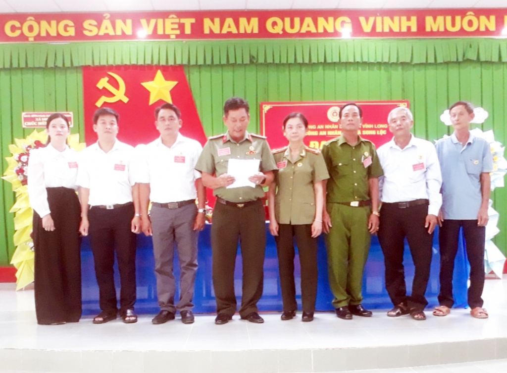 Vĩnh Long: Thành lập Hội Cựu CAND xã Song Lộc, nhiệm kỳ 2026 - 2031