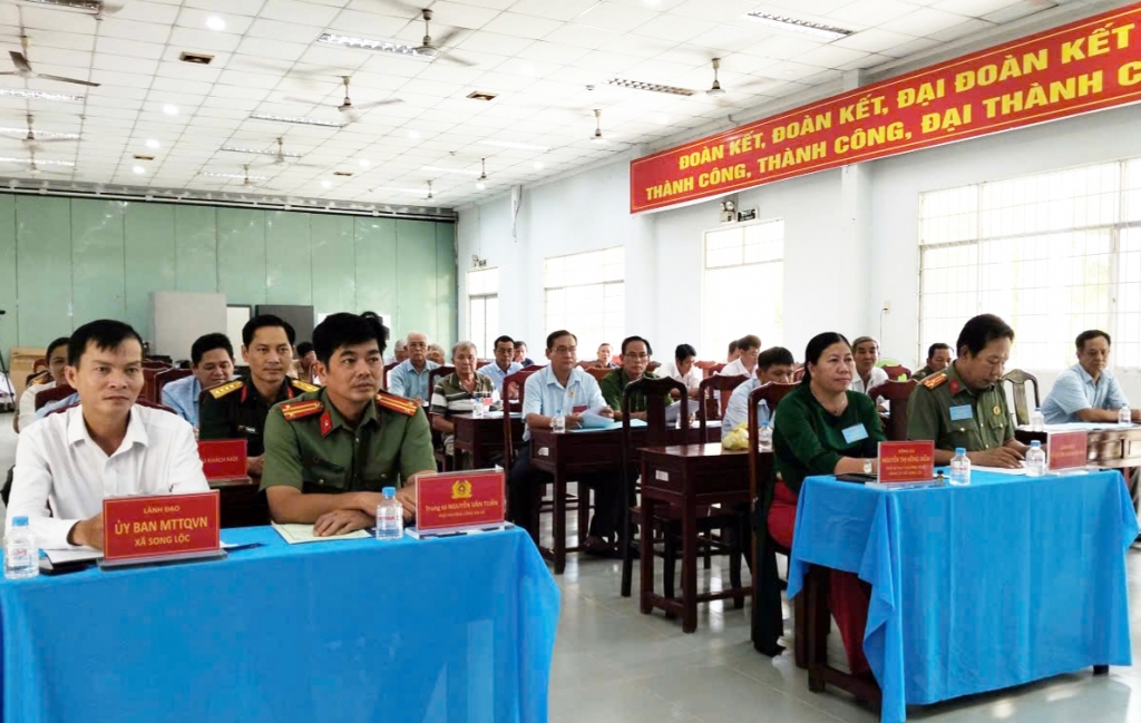 Vĩnh Long: Thành lập Hội Cựu CAND xã Song Lộc, nhiệm kỳ 2026 - 2031