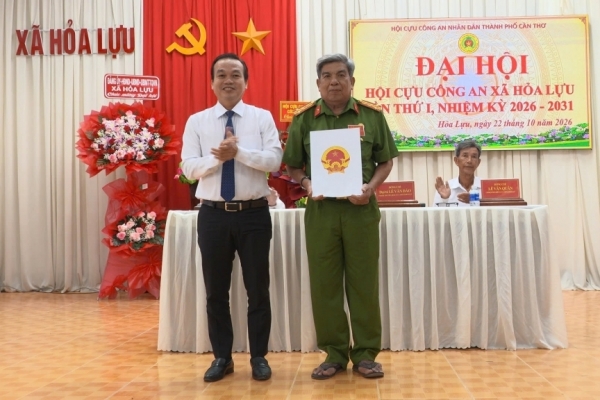 Cần Thơ: Thành lập Hội Cựu CAND xã Hỏa Lựu, nhiệm kỳ 2026 - 2031