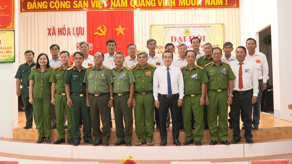 Cần Thơ: Thành lập Hội Cựu CAND xã Hỏa Lựu, nhiệm kỳ 2026 - 2031