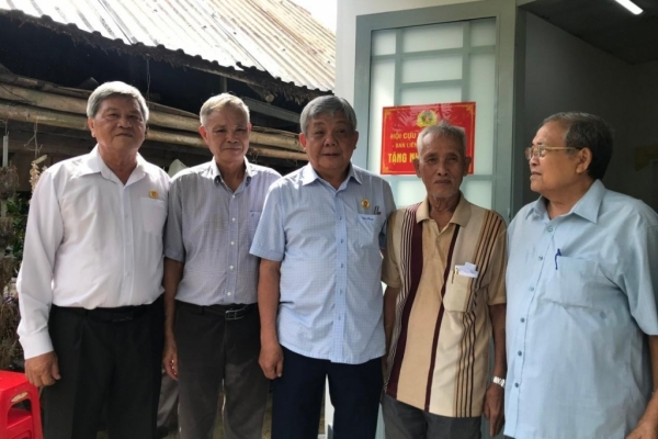 Bàn giao "Nhà nghĩa tình đồng đội" cho hội viên Hội Cựu CAND TP.HCM  có hoàn cảnh khó khăn