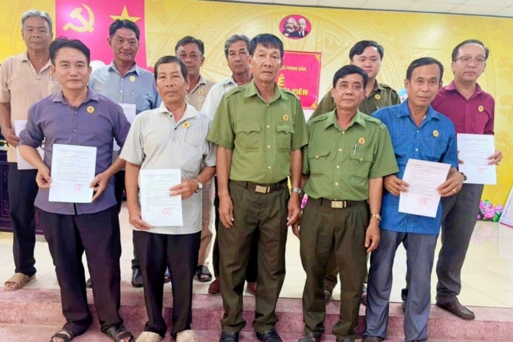 Cần Thơ: Hội Cựu CAND xã Phong Nẩm chú trọng công tác phát triển hội viên