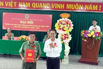 Cần Thơ: Thành lập Hội Cựu CAND xã Vĩnh Viễn, nhiệm kỳ 2026 - 2031
