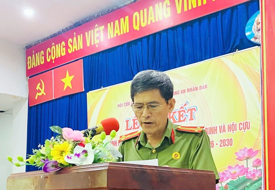 TP.HCM: Ký kết chương trình phối hợp hoạt động giữa Hội CCB và Hội Cựu CAND phường Bình Phú
