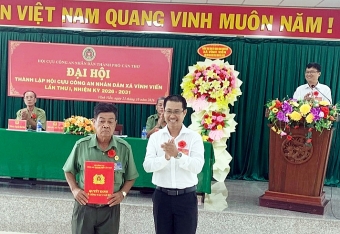 Cần Thơ: Thành lập Hội Cựu CAND xã Vĩnh Viễn, nhiệm kỳ 2026 - 2031
