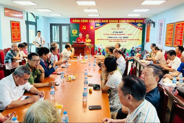 Hội Cựu CAND phường Tây Hồ, TP Hà Nội: Khơi dậy phong trào “Sống vui, sống khỏe, sống có ích”