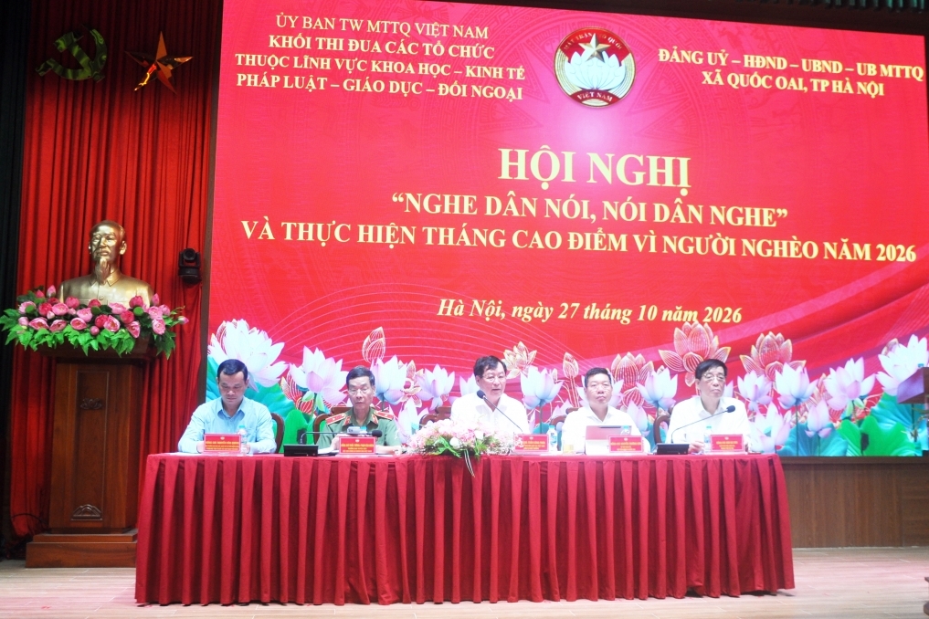 Phát huy sức mạnh đại đoàn kết toàn dân từ mô hình “Nghe dân nói, nói dân nghe”