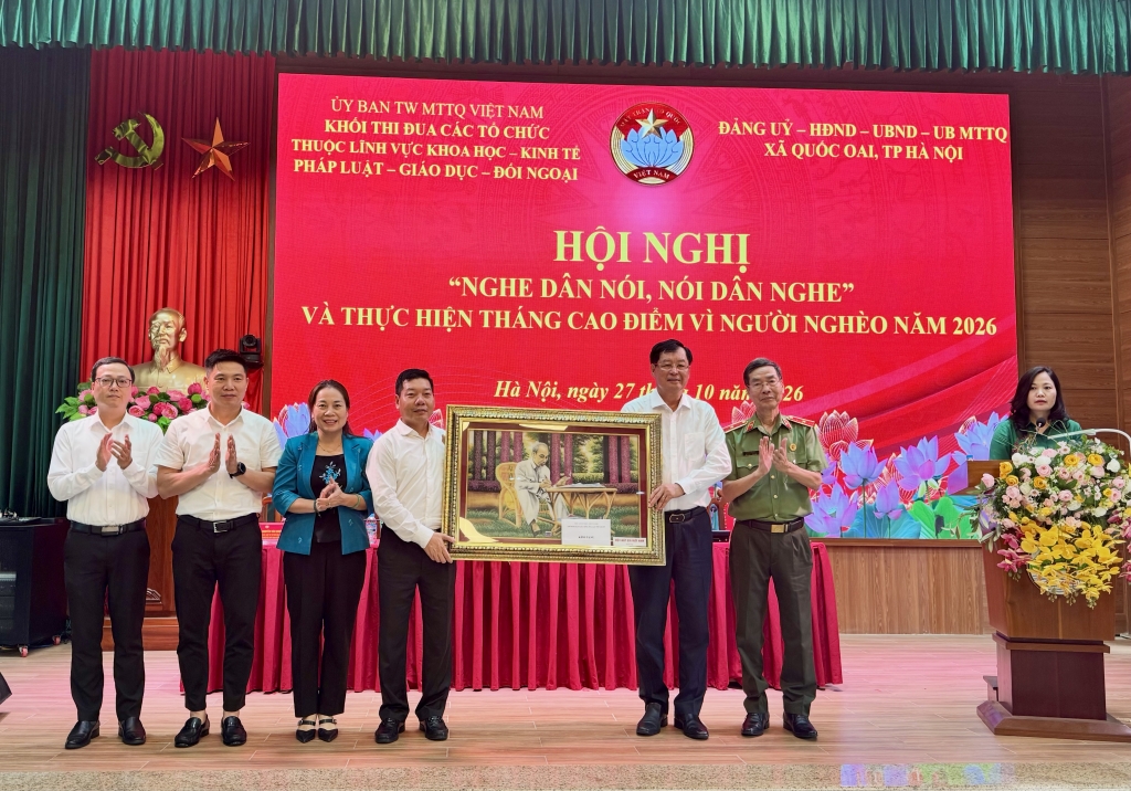 Phát huy sức mạnh đại đoàn kết toàn dân từ mô hình “Nghe dân nói, nói dân nghe”