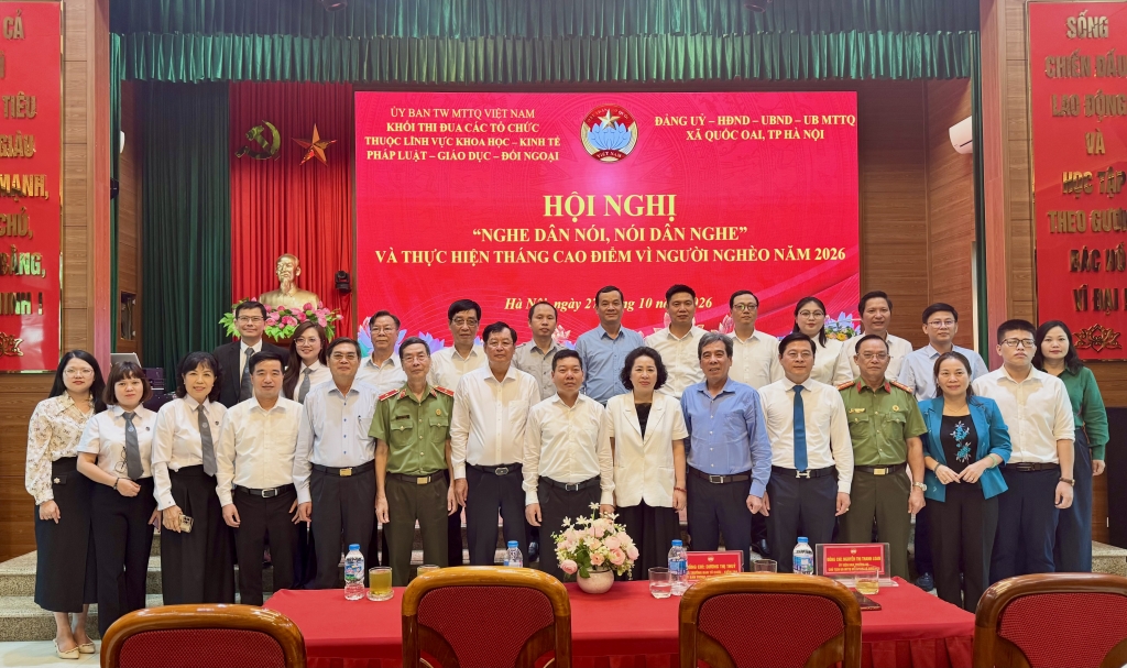 Phát huy sức mạnh đại đoàn kết toàn dân từ mô hình “Nghe dân nói, nói dân nghe”