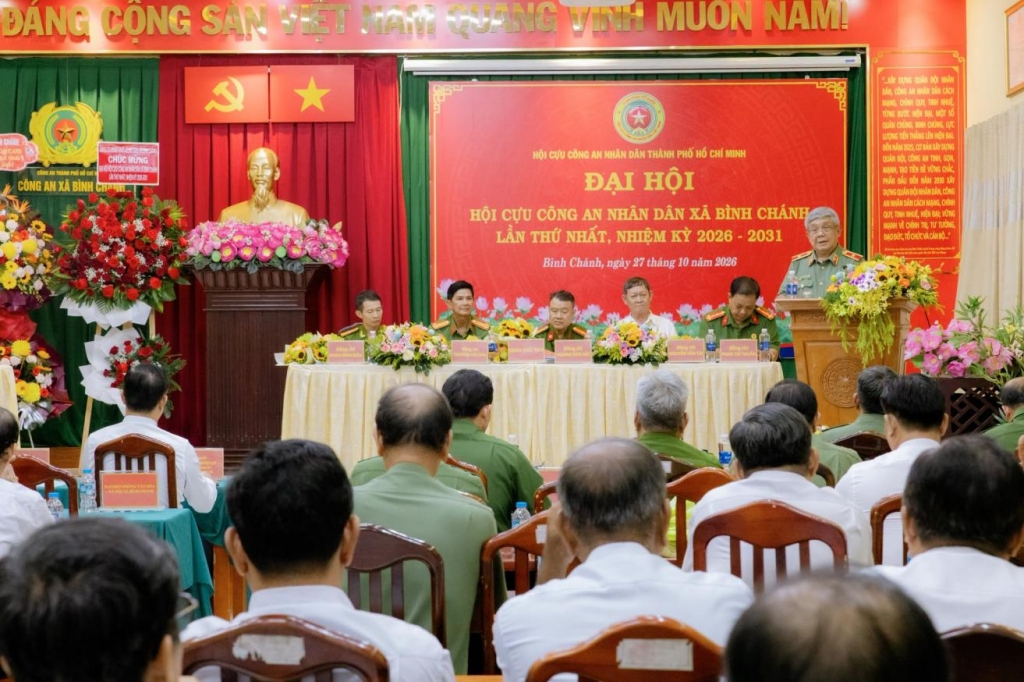 TP.HCM: Thành lập Hội Cựu CAND xã Bình Chánh, nhiệm kỳ 2026 - 2031