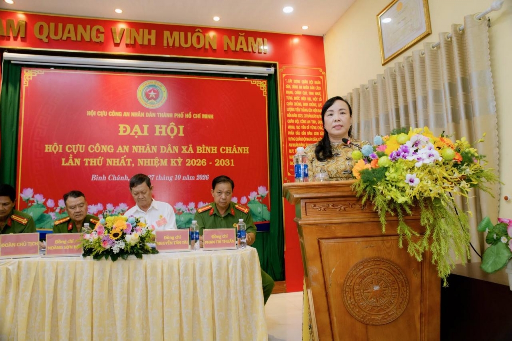 TP.HCM: Thành lập Hội Cựu CAND xã Bình Chánh, nhiệm kỳ 2026 - 2031