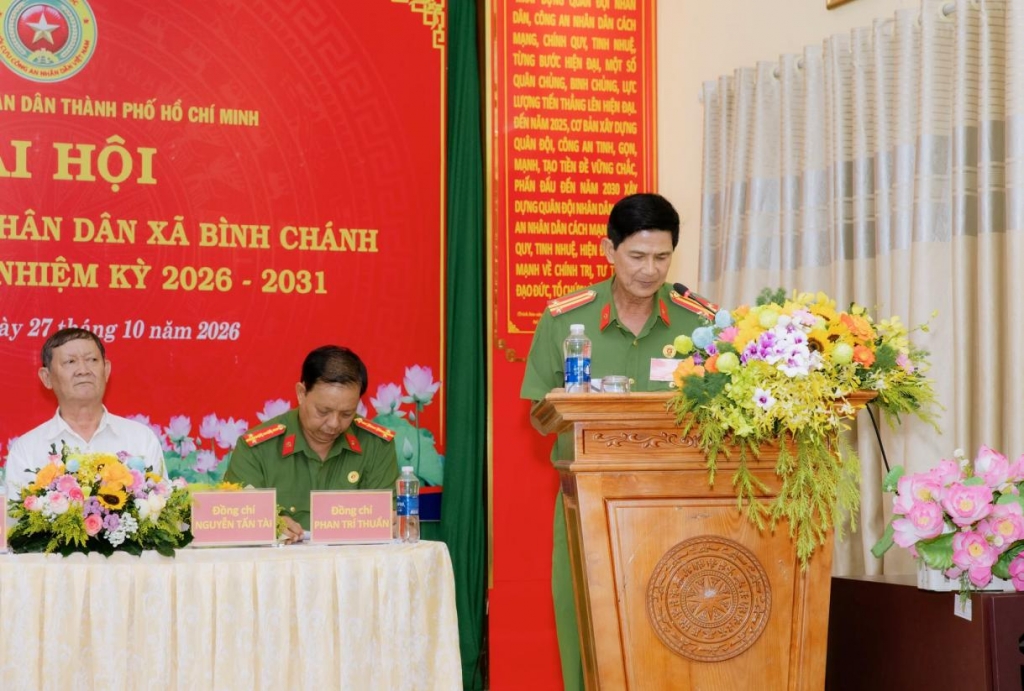 TP.HCM: Thành lập Hội Cựu CAND xã Bình Chánh, nhiệm kỳ 2026 - 2031