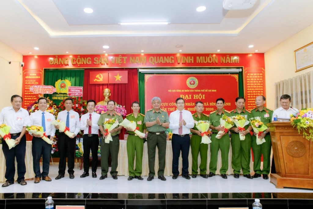 TP.HCM: Thành lập Hội Cựu CAND xã Bình Chánh, nhiệm kỳ 2026 - 2031