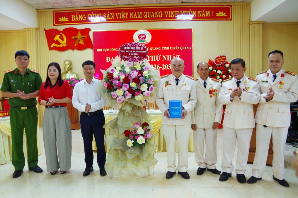 Tuyên Quang: Thành lập Hội Cựu CAND xã Bắc Quang, nhiệm kỳ 2026 - 2031